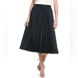 Boss Black A-Line Pleated Skirt